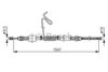 FORD 1C152A809CB Cable, parking brake